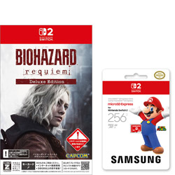 CAPCOM(�J�v�R��) �y�����w���Z�b�g�z �u�o�C�I�n�U�[�h ���N�C�G�� �f���b�N�X�G�f�B�V�����ySwitch2�Q�[���\�t�g�z�v�{�uSamsung microSD Express Card 256GB for Nintendo Switch 2�v