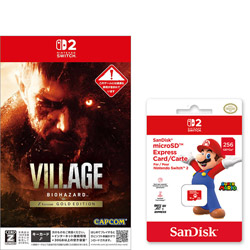 CAPCOM(�J�v�R��) �y�����w���Z�b�g�z �u�o�C�I�n�U�[�h ���B���b�W Z Version �S�[���h�G�f�B�V�����ySwitch2�Q�[���\�t�g�z�v�{�uSanDisk microSD Express Card 256GB for Nintendo Switch 2�v ���������ȍ~�̂��͂�