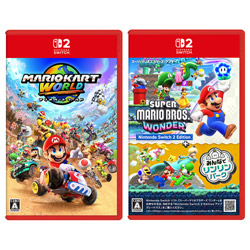 �y���Ԍ���z �u�}���I�J�[�g ���[���h�v+�u�X�[�p�[�}���I�u���U�[�Y �����_�[ Nintendo Switch 2 Edition �{ �݂�ȂŃ��������p�[�N�v �ySwitch2�Q�[���\�t�g�z�����w���Z�b�g