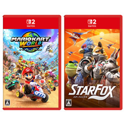 �y���Ԍ���z �u�}���I�J�[�g ���[���h�v+�uStar Fox (�X�^�[�t�H�b�N�X)�v �ySwitch2�Q�[���\�t�g�z�����w���Z�b�g