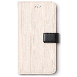 【在庫限り】 iPhone 6s／6用　Pleats Diary　ホワイト　ZENUS　Z9404i6S