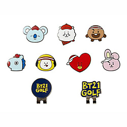 BT21 HOLE IN ONE Golf ゴルフ マーカー Lucky 7 SET BT21  73001-996-007