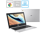 ASUS(エイスース) ノートパソコン Chromebook CX1（CX1101） トランスペアレントシルバー CX1101CMA-GJ0019 ［11.6型 /Chrome OS /intel Celeron /メモリ：4GB /eMMC：64GB /2021年10月モデル］ 【sof001】