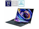 ノートパソコン ZenBook Pro Duo 15 OLED セレスティアルブルー UX582ZW-H2004X ［15.6型 /Windows11 Pro /intel Core i9 /無し /メモリ：32GB /SSD：1TB /日本語版キーボード /2022年7月モデル］ 【sof001】