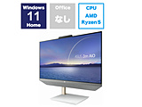 M5401WYAK-WA010W デスクトップパソコン ZenAiO 24 ホワイト ［23.8型 /AMD Ryzen5 /メモリ：16GB /SSD：512GB /2022年11月モデル］