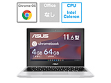 ノートパソコン Chromebook CX1(CX1102) トランスペアレントシルバー CX1102CKA-N00010 ［11.6型 /Chrome OS /intel Celeron /メモリ：4GB /eMMC：64GB /無し /日本語版キーボード /2023年5月モデル］ 【sof001】