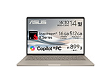 m[gp\R Zenbook SORA UX3407QA [Snapdragon X] UuXL[x[W UX3407QA-PU16548BE m14.0^ /Windows11 Home /F16GB /SSDF512GB / /{ŃL[{[h /2025N02fn