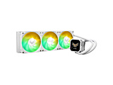 ����CPU�N�[���[ 120mm�t�@����3 [LGA1851/1700/1200�EAM5/AM4] TUF Gaming LC III 360 ARGB LCD White Edition �z���C�g TUF/LC/3/360/ARGB/LCD/WH