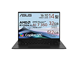 m[gp\R Zenbook 14 (UM3406) [AMD Ryzen AI 7] WF[hubN UM3406KA-AI7325W m14.0^ /Windows11 Home /F32GB /SSDF512GB / /{ŃL[{[h /2025N3fn y864z