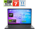 GA605KP-AI7R5070G Q[~Om[gp\R ROG Zephyrus G16 (2025) GA605(RTX 5070) [AMD Ryzen AI 7] GNvXO[