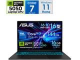V3607VH-C7165R5050WP Q[~Om[gp\R Gaming V16 V3607(RTX 5050) ubN m16.0^ /Windows11 Home /intel Core 7 /F16GB /SSDF512GB /WPS Office /{ŃL[{[h /2025N7fn