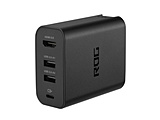 AC-USB�[�d��{USB-C��USB-C�P�[�u�� 100W [4�|�[�g�FHDMI�{USB-C�{USB-A��2 /USB Power Delivery�Ή�] ROG 100W Gaming Charger Dock �u���b�N ROG_100W_CHARGERDOCK