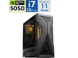T500MV-13620H514W �Q�[�~���O�f�X�N�g�b�v�p�\�R�� TUF Gaming(RTX 5050) �\�[���[�G�N���v�X�O���[ �m���j�^�[���� /Windows11 Home /intel Core i7 /�������F32GB /SSD�F1TB/2025�N11�����f���n �ysof001�z