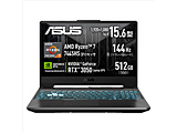 FA506NCG-R7R3050BKS �Q�[�~���O�m�[�g�p�\�R�� TUF Gaming A15 �O���t�@�C�g�u���b�N �m15.6�^ /Windows11 Home /AMD Ryzen 7 /�������F32GB /SSD�F512GB /���{��ŃL�[�{�[�h�n