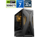 T500MV-07240H108W �Q�[�~���O�f�X�N�g�b�v�p�\�R�� TUF Gaming �\�[���[�G�N���v�X�O���[ �m���j�^�[���� /Windows11 Home /intel Core 7 /�������F32GB /SSD�F1TB /�����n