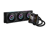 ����CPU�N�[���[ 120mm�t�@����3 [LGA1851/1700�EAM5/AM4] ROG Strix LC IV 360 ARGB LCD �u���b�N ROG/STRIX/LC/4/360/ARGB/LCD