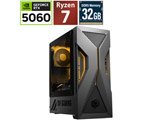 TM500MH-R732G1TB5060 �Q�[�~���O�f�X�N�g�b�v�p�\�R�� TUF Gaming �\�[���[�G�N���v�X�O���[ �m���j�^�[���� /Windows11 Home /AMD Ryzen7 /�������F32GB /SSD�F1TB /�����n