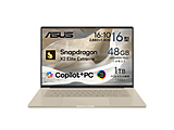 �m�[�g�p�\�R�� Zenbook SORA 16 �U�u���X�L�[�x�[�W�� UX3607OA-GL481BE �mCopilot+ PC /16.0�^ /Windows11 Home /Snapdragon X Elite /�������F48GB /SSD�F1TB /���{��ŃL�[�{�[�h /2026�N4�����f���n
