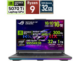 G614FR-R9X3D5070TI300 �Q�[�~���O�m�[�g�p�\�R�� ROG Strix G16 (G614)(RTX 5070 Ti) �G�N���v�X�O���[