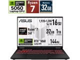 �Q�[�~���O�m�[�g�p�\�R�� ASUS TUF Gaming A16 FA608UMI(RTX 5060) �C�F�[�K�[�O���[ FA608UMI-R7R5060S [16.0�^ /Windows11 Home /AMD Ryzen 7 /�������F32GB /SSD�F1TB /2026�N6�����f��]