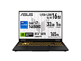 �Q�[�~���O�m�[�g�p�\�R�� TUF Gaming F16(RTX 5070) �C�F�[�K�[�O���[ FX608JPR-I7R5070321T [16.0�^ /Windows11 Home /intel Core i7 /�������F32GB /SSD�F1TB /2026�N8�����f��]