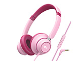 �q�ǂ��p�w�b�h�z�� KidJamz �s���N HP-KJ45-PK �m��3.5mm �~�j�v���O�n