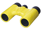 6倍的双筒望远镜"KF小型"(黄色)6×21H
