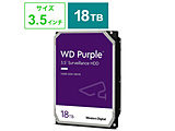 HDD SATAڑ WD Purple(Surveillance)  WD180PURZ m3.5C` /18TBn