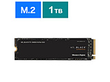 【店頭併売品】 内蔵SSD PCI-Express接続 WD BLACK SN850シリーズ  WDS100T1X0E ［1TB /M.2］