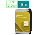 HDD SATAڑ WD Gold(256MB)  WD6004FRYZ m6TB /3.5C`n ysof001z