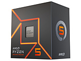 �kCPU�lAMD Ryzen 5 7500F W/Wraith Stealth Cooler BOX (6C/12T,3.7Ghz,65W)   100-100000597BOX �mAMD Ryzen 5 /Socket AM5 /�O���t�B�b�N�X�񓋍ځn