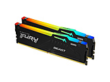 增设存储器FURY Beast DDR5 RGB(5200MT/s、16Gbit/Intel XMP)  KF552C40BBAK2-16[/2张DIMM DDR5/8GB]
