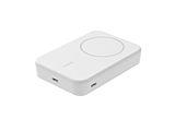 Belkin Qi2 oCobe[ 10000mAh 15W + X^h? zCg   BPD008BTWH mUSB Power DeliveryΉ /1|[gn