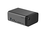 AC�d���mUSB-C �I�X�����X �J�[�h�X���b�g��2 / HDMI��2 / LAN / ��3.5mm / USB-A / USB-C��4] USB PD�Ή� 96W �h�b�L���O�X�e�[�V����   NC020qcSGY �mUSB Power Delivery�Ή��n