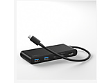 �mUSB-C �I�X�����X �J�[�h�X���b�g��2 / HDMI / USB-A��2 / USB-C��2] USB PD�Ή� 100W �h�b�L���O�X�e�[�V����   AVC023fqBK �mUSB Power Delivery�Ή��n