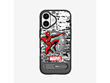 SheerForce iPhone 17�p MagSafe�Ή��ی�P�[�X �L�b�N�X�^���h�t��  �X�p�C�_�[�}�� MSA044QCBR-DY