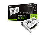 PNY图形板GeForce RTX 4060 8GB XLR8 Gaming ＯＣ DUAL FAN White Edition白VCG40608DFWXPB1-O[GeForce RTX系列/8GB]