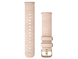 Quick Release oh 20mm Blush Pink Woven Nylon / Light Gold 010-12924-52