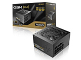 PC�d�� GSK750 V2 ATX3.1 �u���b�N GSK750 V2 ATX3.1 �m750W /ATX /80PLUS Gold�n
