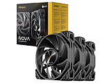 ケースファンｘ3 [120mm /3200RPM]＋スピードコントローラー NOVA 120 ブラック Nova 120_3PK