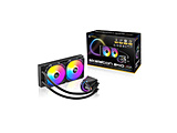 ����CPU�N�[���[ 120mm�t�@����2 [LGA1700/1200/115X/20XX/1851�EAM5/AM4/AM3]  �u���b�N Skeleton 240 ARGB �ysof001�z