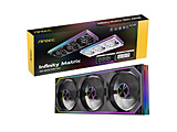 �P�[�X�t�@����3 [120mm /1800RPM] Infinity Matrix 360 ARGB �u���b�N IM 360 ARGB