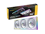 �P�[�X�t�@����3 [120mm /1800RPM] Infinity Matrix 360 ARGB White �z���C�g IM 360 ARGB White �ysof001�z