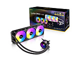 ����CPU�N�[���[ 120mm�t�@����3 [LGA115X/1200/1366/1700/1851/20XX�EAM3/AM4/AM5]  �u���b�N Luna 360 ARGB