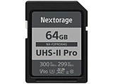 SDXC UHS-II�J�[�h V90   NX-F2PRO64G �mClass10 /64GB�n