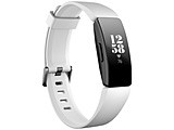 Fitbit �t�B�b�g�l�X�g���b�J�[ Inspire HR White/Black L/S�T�C�Y FB413BKWT-FRCJK �z���C�g/�u���b�N