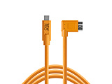 CUC33R15-ORG TetherPro USB-C to 3.0 Micro-B Right Angle15i4 CUC33R15-ORG
