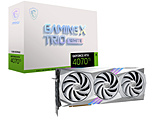 MSI GeForce RTX 4070 Ti GAMING X TRIO WHITE 12G   GeForceRTX4070TiGAMINGXTRIOWHITE12G ［GeForce RTXシリーズ /12GB］