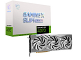 グラフィックボード GeForce RTX 4070 GAMING X SLIM WHITE 12G   ［GeForce RTXシリーズ /12GB］