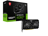 图形板GeForce RTX 4060 Ti 8G VENTUS 2X BLACK E1 ＯＣ黑色[GeForce RTX系列/8GB]